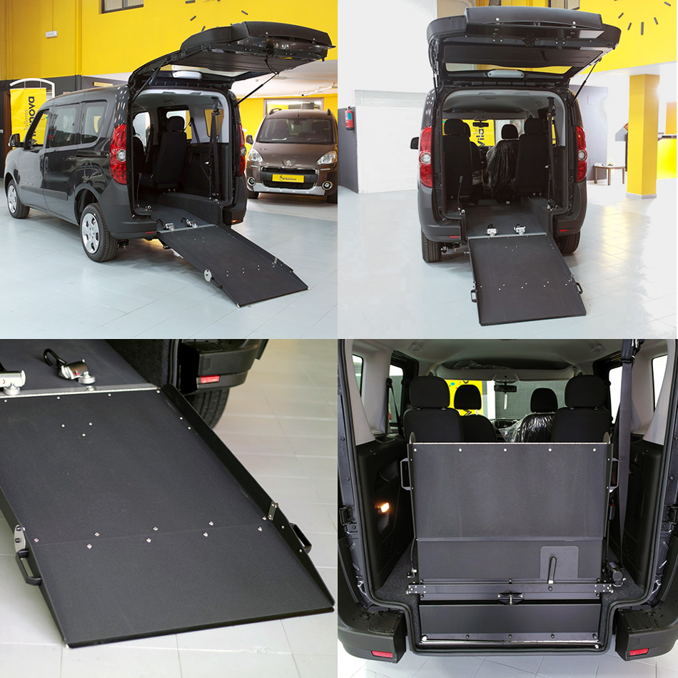 Opel-Combo-adaptado-con-cajeado-trasero-para-transporte-de-persona-en-silla-de-ruedas